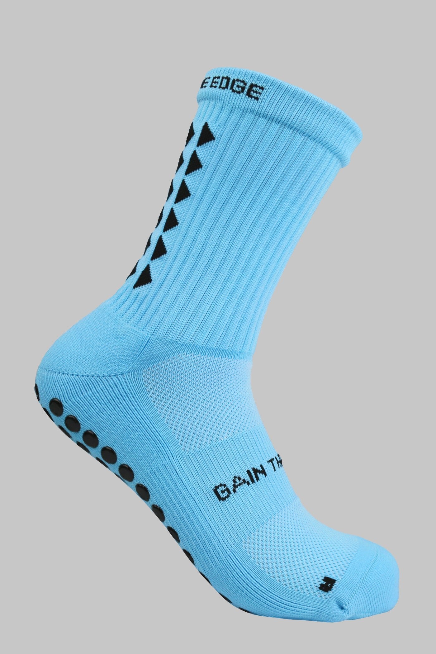 GRIP SOCKS 3.0  MidCalf Length - Light Blue - Gain The Edge Official