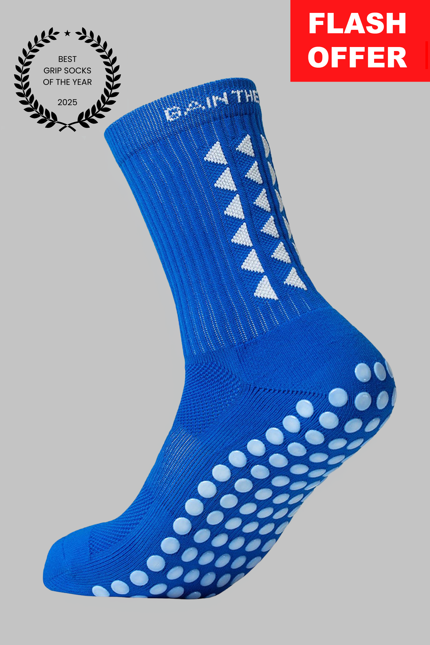 GRIP SOCKS 3.0  MidCalf Length - Blue