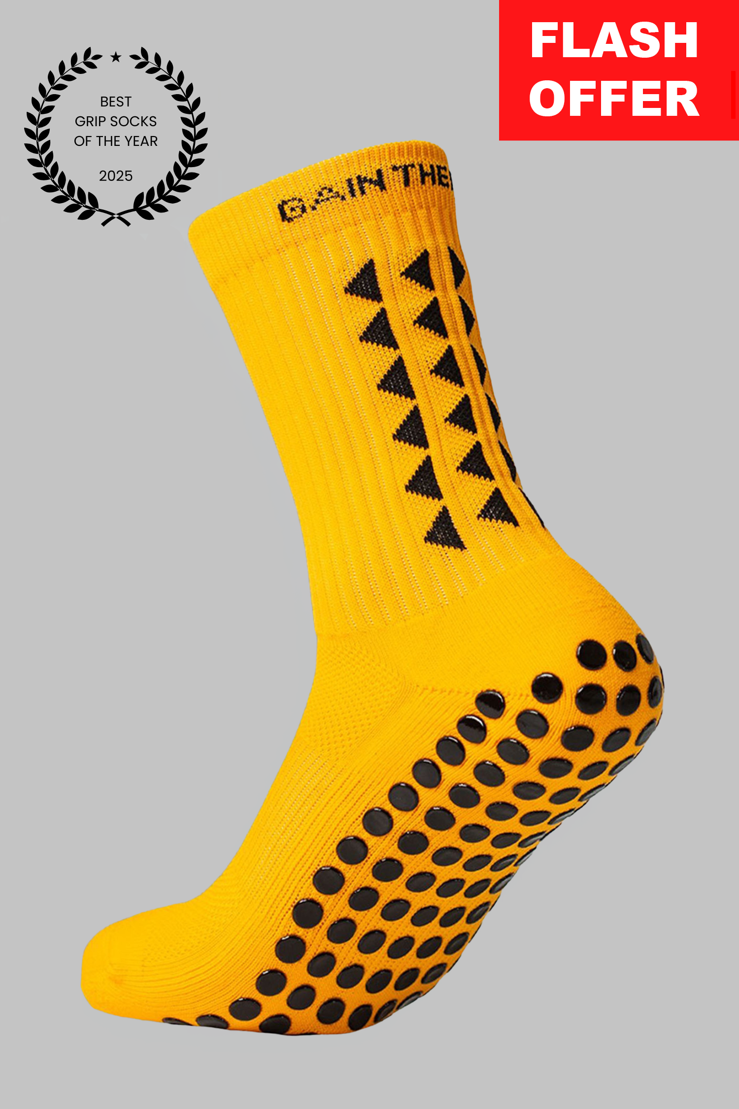 GRIP SOCKS 3.0  MidCalf Length - Orange