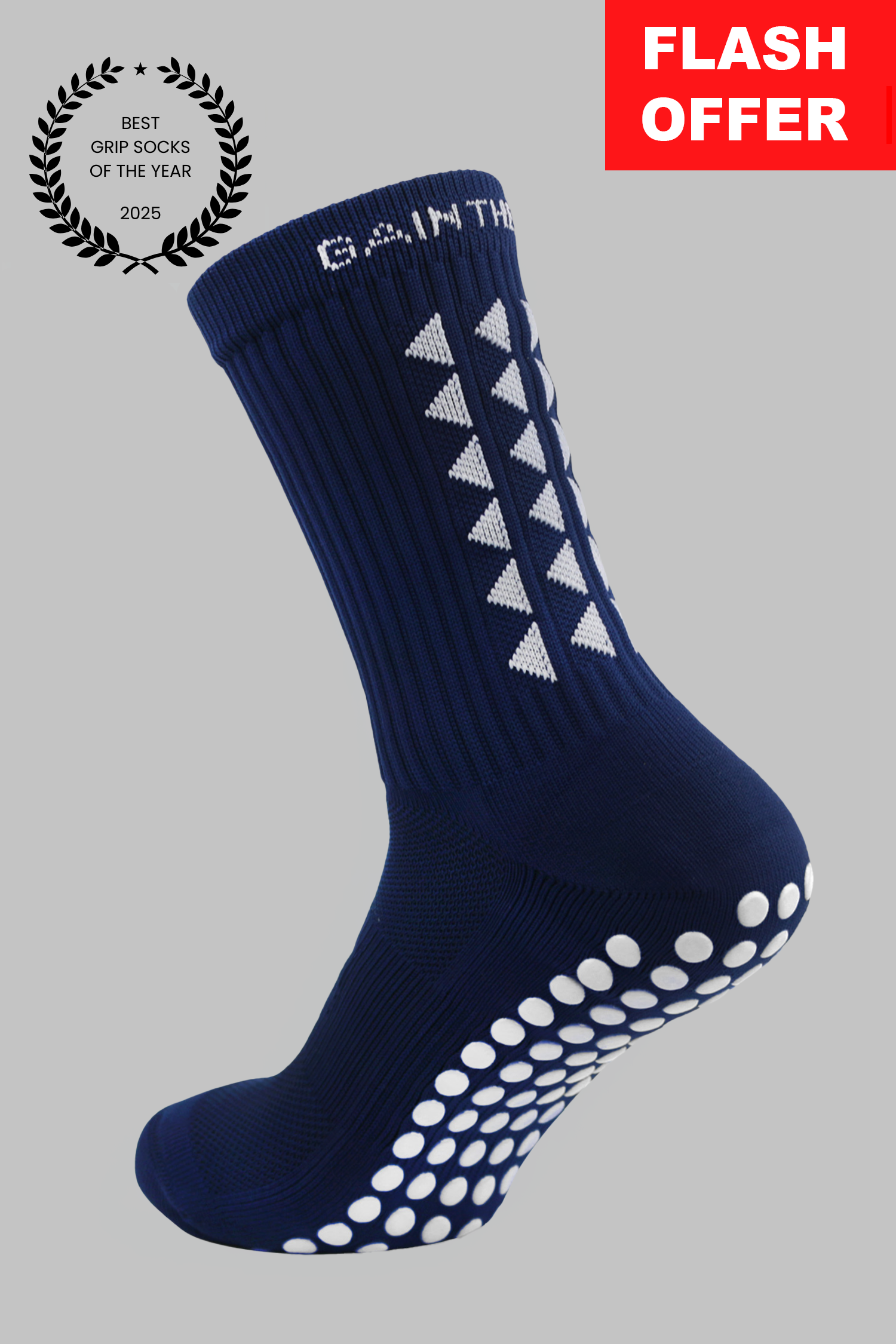 GRIP SOCKS 3.0  MidCalf Length - Navy Blue