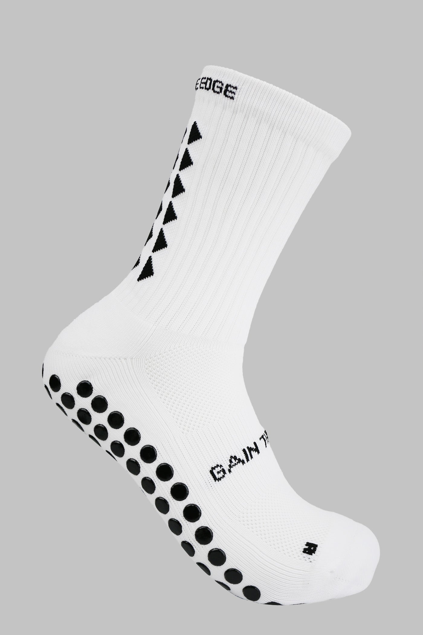 GRIP SOCKS 3.0  MidCalf Length - White - Gain The Edge Official